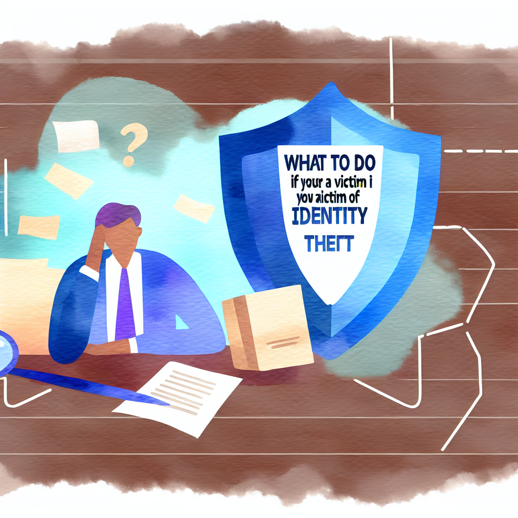 What to Do If You Are a Victim of Identity Theft: A Comprehensive Guide