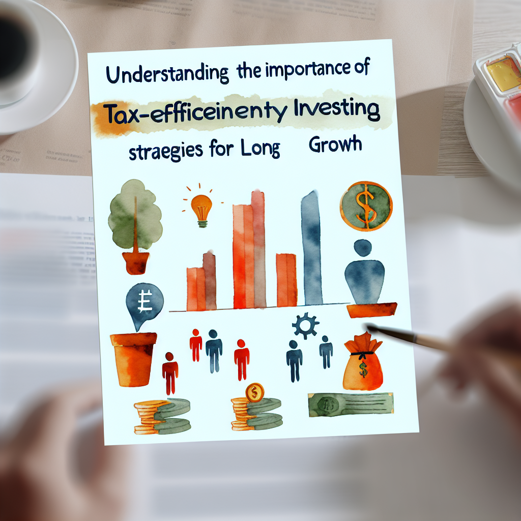 Understanding the Significance of Tax-Environment friendly Investing Methods for Lengthy-Time period Progress